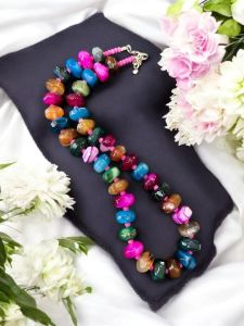 Onyx Necklace (Heavy), Multicolor