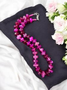Onyx Necklace (Heavy), Pink