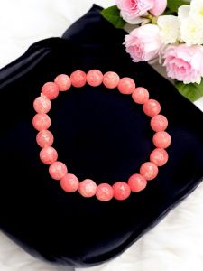 Glass Beads Bracelet With Charms