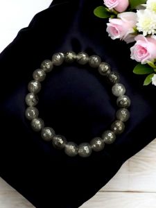 Glass Beads Bracelet With Charms