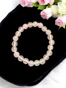 Glass Beads Bracelet With Charms