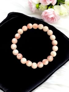 Glass Beads Bracelet With Charms