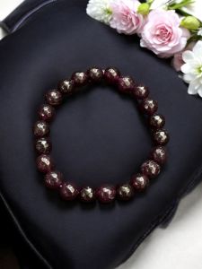 Agate Beads Bracelet,Grape