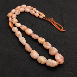 Graduated Natural Gemstones Beads, 7mm To 16mm, Sunstone