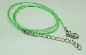 Waxed nylon cord,Light P.Green