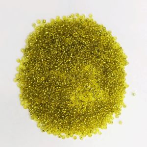 Seed Beads, 11/0, Yellow Pack Of 25gms