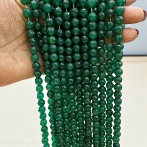 Agate Beads, Round, 8mm,Green