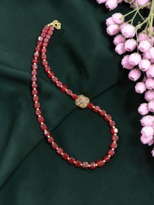 Square Agates with Victorian spacers Necklace