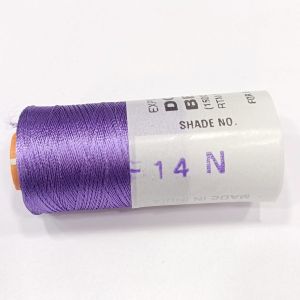 Silk Thread Spool - Purple, No: 14