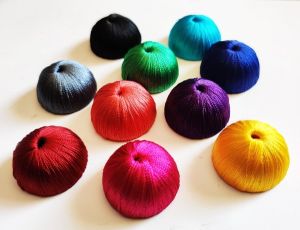 silk thread jhumka, Silk thread wrapped jhumka, wrapped jhumka, jhumka mould, silk thread jhumka mould, jewellery making, silk thread making, silk thread jhumka making