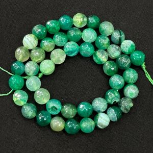 Onyx Beads, 8mm, Round, Green