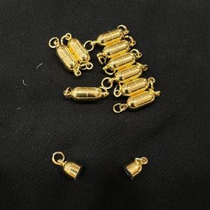 Magnetic Locks Clasp, Gold Finish,16x5mm