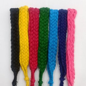 Cotton Dori, (Braided Necklace Cord), Adjustable, Set Of 7 Pcs