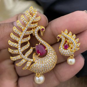 Cz stone new arrivals earrings