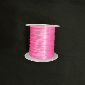 Elastic Cords (For Bracelet Making), Approx 10 Meters , Baby Pink