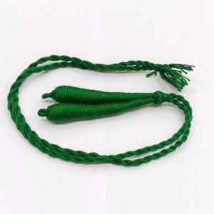 Cotton Cord (Dori), GREEN,, Twisted, Adjustable