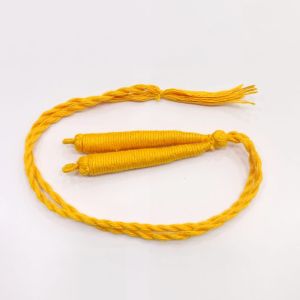 Cotton Cord (Dori), MUSTERED YELLOW,, Twisted, Adjustable