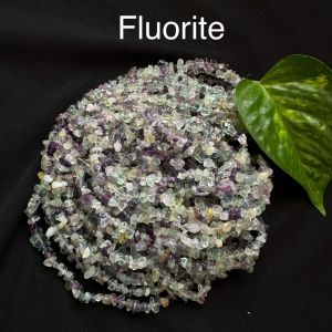 Gemstone Chip Beads, SMALL SIZE (4-6mm),Fluorite