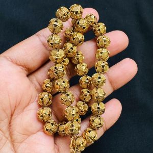 Antique Gold Beads,8 mm,Sold by 1 pcs