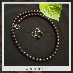 Gemstone Necklace,Garnet