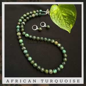 Gemstone Necklace,African Turquoise