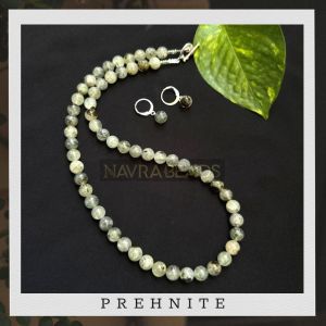 Gemstone Necklace,Prehnite