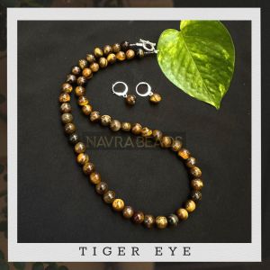 Gemstone Necklace, Tiger Eye