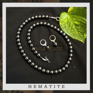 Gemstone Necklace,Hematite