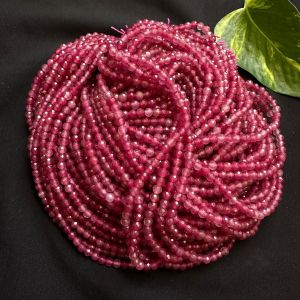 Agate Beads, 4mm,Onion Pink