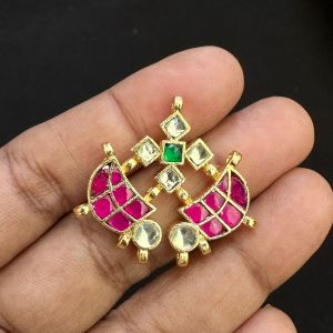 Jadau Pendant/Connector, Multicolor