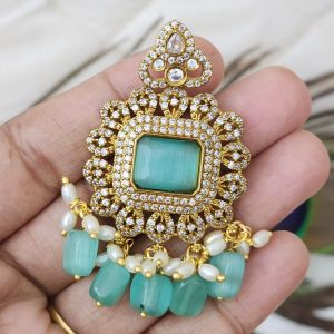 Victorian Pendant,Sea Green