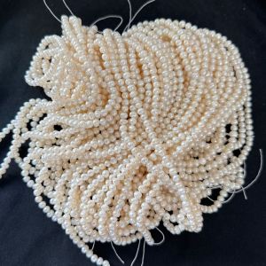 AAA Quality Fresh Water Pearls, Potato, 4*5mm, Cream