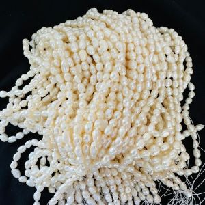 AAA Quality Fresh Water Pearls, Nuggets, 7 to 9mm, Cream