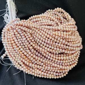 AAA Quality Fresh Water Pearls, potato, 6-7mm, Pink