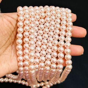 Swarovski Replica Pearls (Good Shine),Light pink, 8mm