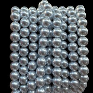 Swarovski Replica Pearls (Good Shine),Blue, 8mm