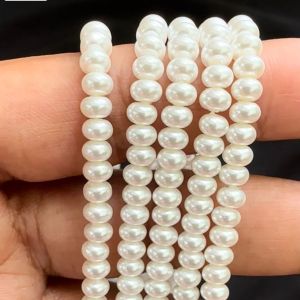 Shell Pearl,Button Shape(5*6)