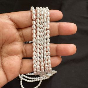 Shell Pearl, Oval Shaped,Cream (4*6)