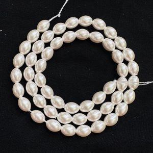 Shell Pearl, Oval Shaped,Cream (6*8)