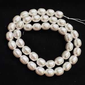 Shell Pearl, Oval Shaped,Cream (8*10)