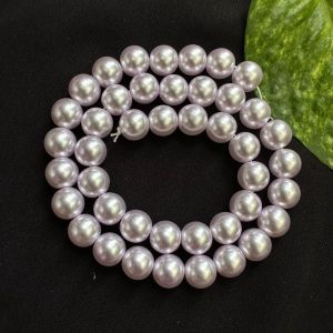 Swarovski Replica Pearls (Good Shine),Lavender, 10mm