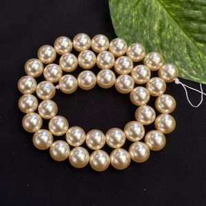 Swarovski Replica Pearls (Good Shine),Light gold, 10mm