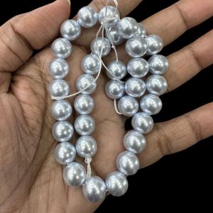 Swarovski Replica Pearls (Good Shine),Light blue, 10mm