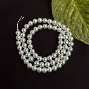 Swarovski Replica Pearls (Good Shine),Pastel Blue, 6mm