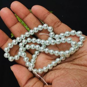 Swarovski Replica Pearls (Good Shine),Pastel Blue, 6mm