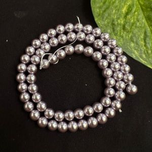 Swarovski Replica Pearls (Good Shine),Purple, 6mm
