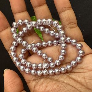 Swarovski Replica Pearls (Good Shine),Purple, 6mm