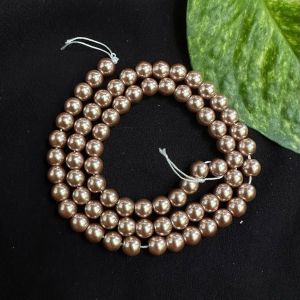 Swarovski Replica Pearls (Good Shine),Bronze, 6mm