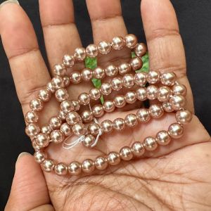 Swarovski Replica Pearls (Good Shine),Bronze, 6mm
