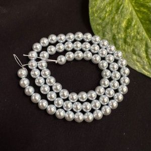 Swarovski Replica Pearls (Good Shine),Pastel Blue, 6mm